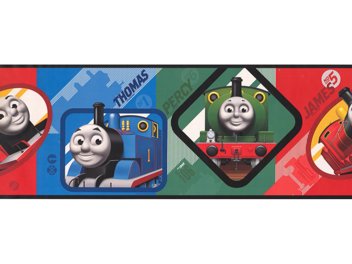 York Wallcoverings Thomas And Friends Wallpaper Border , HD Wallpaper & Backgrounds