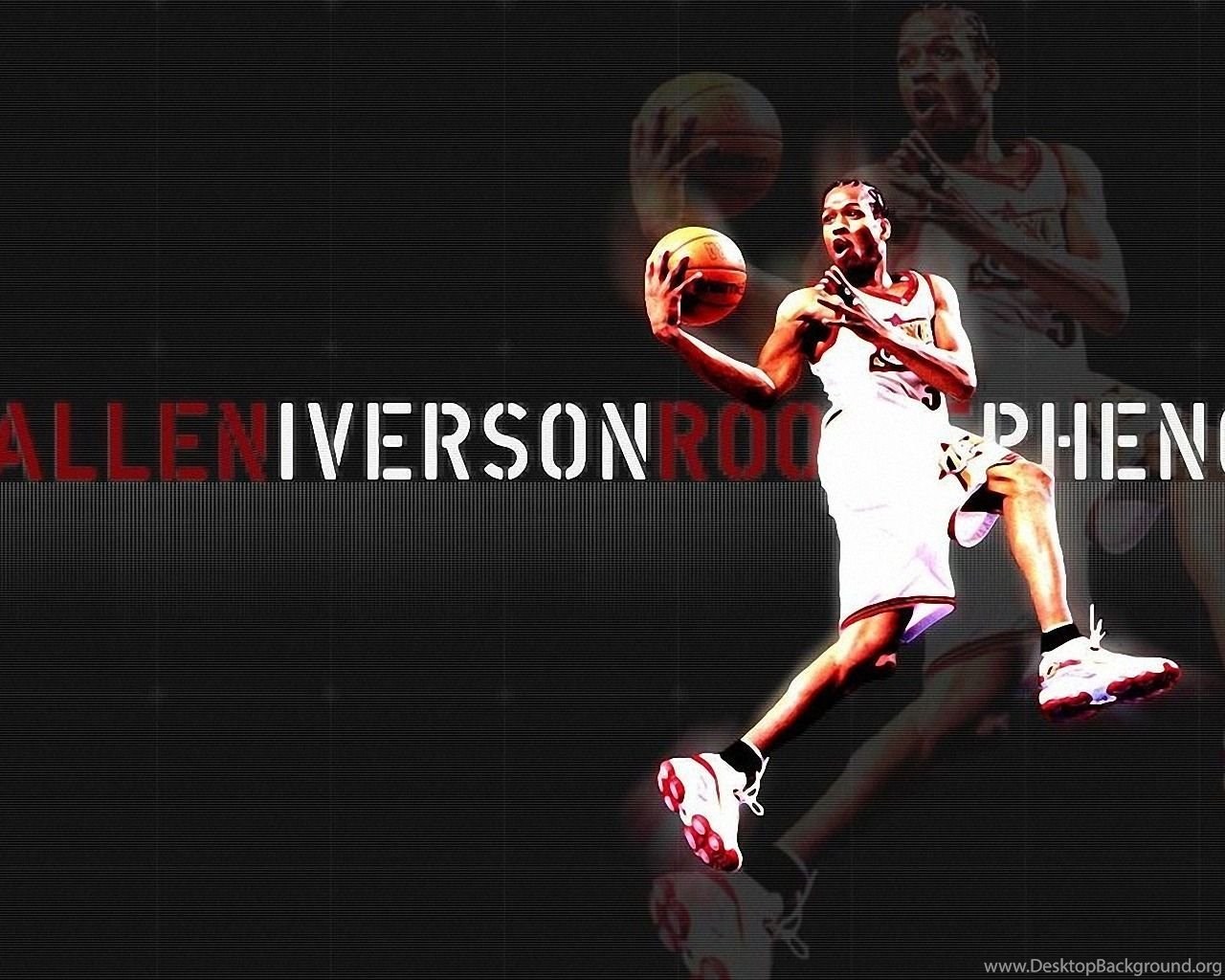 Allen Iverson Wallpaper Iphone Zendha - Allen Iverson , HD Wallpaper & Backgrounds