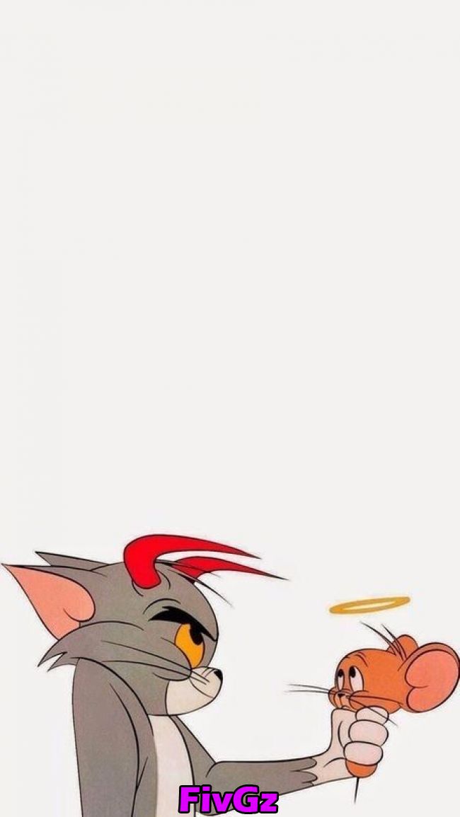 Wallpapers - Tom And Jerry Cute , HD Wallpaper & Backgrounds