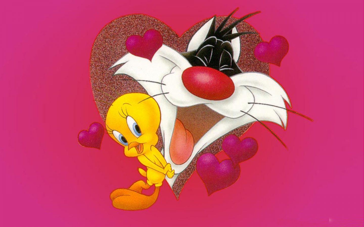 Valentine Tweety And Sylvester , HD Wallpaper & Backgrounds