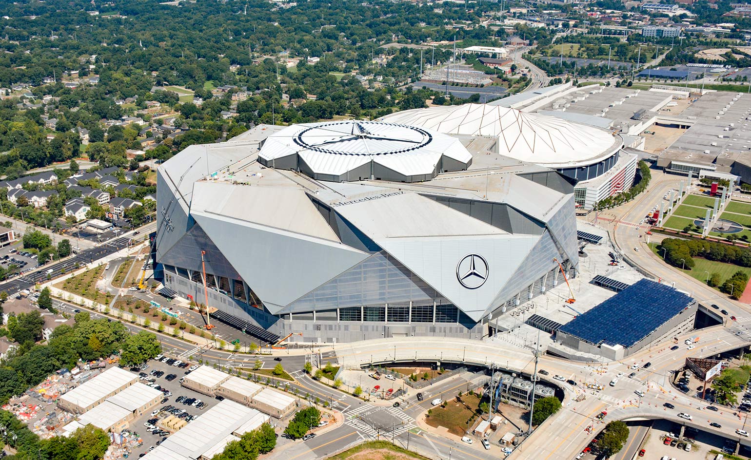 Mercedes Benz Stadium Atlanta United Outside , HD Wallpaper & Backgrounds