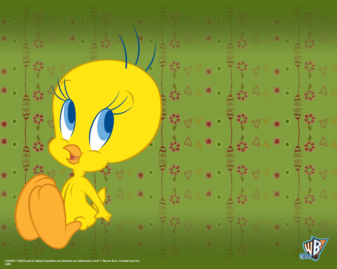 Cartoon Tweety Picture X 273643 Wallpaper Wallpaper - Tweety Bird Wallpaper Dark Background , HD Wallpaper & Backgrounds
