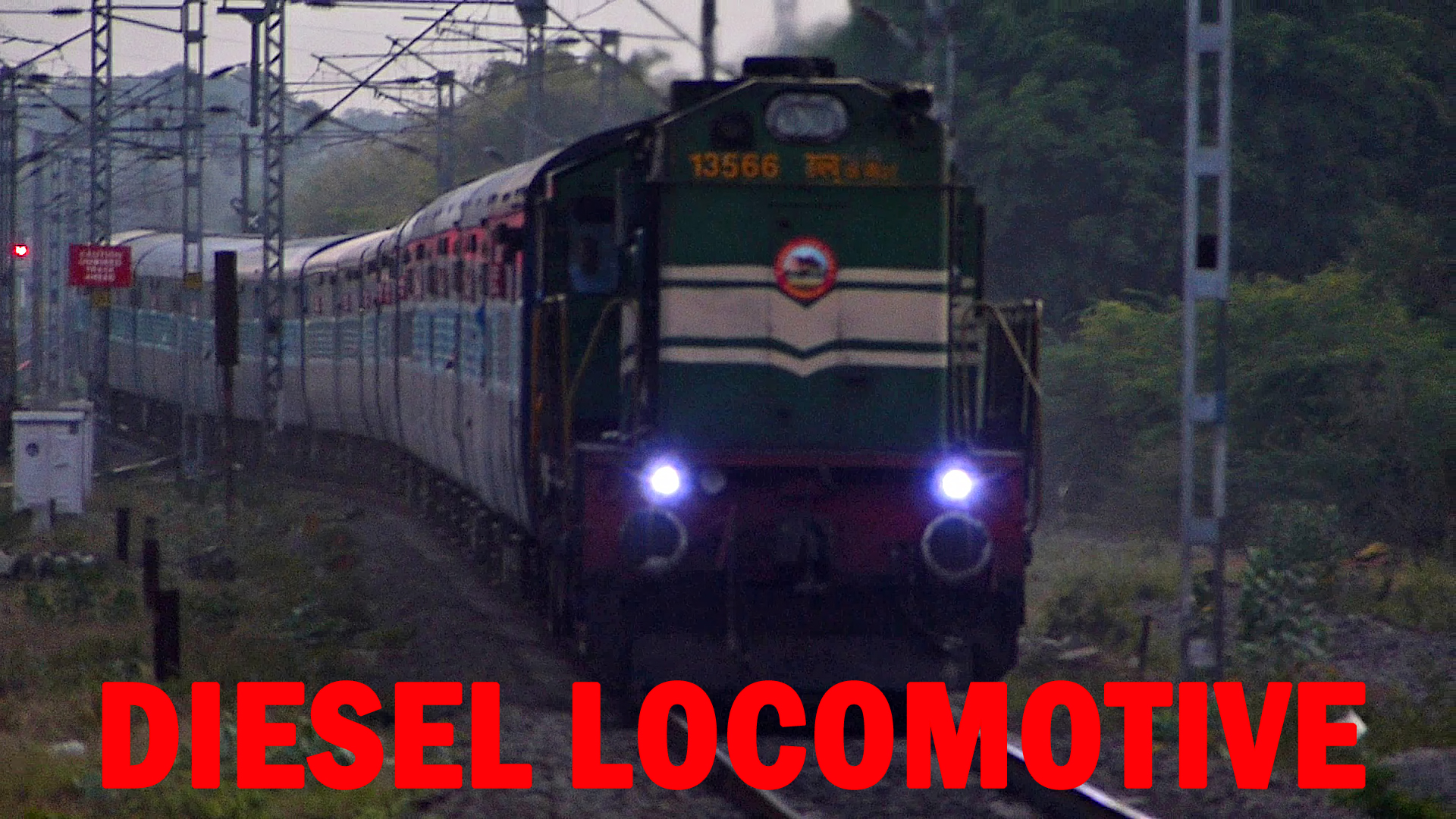 Diesel Locomotive Sound At Full Throttle - Diesel Engine Train In India , HD Wallpaper & Backgrounds
