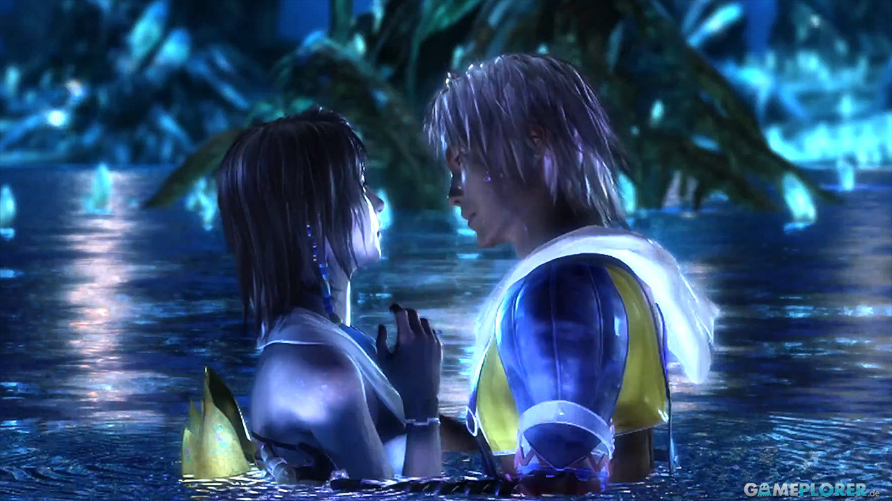 Final Fantasy X Wallpaper Hd Final Fantasy X X2 Hd - Final Fantasy X Yuna And Tidus , HD Wallpaper & Backgrounds