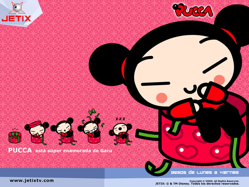 Image Pucca Garu Wallpapers 13jpg Pucca - Amy Rose Vs Pucca , HD Wallpaper & Backgrounds