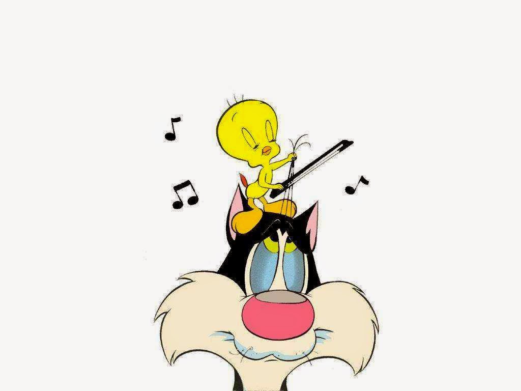 Tweety Wallpapers - Sylvester And Tweety Music , HD Wallpaper & Backgrounds
