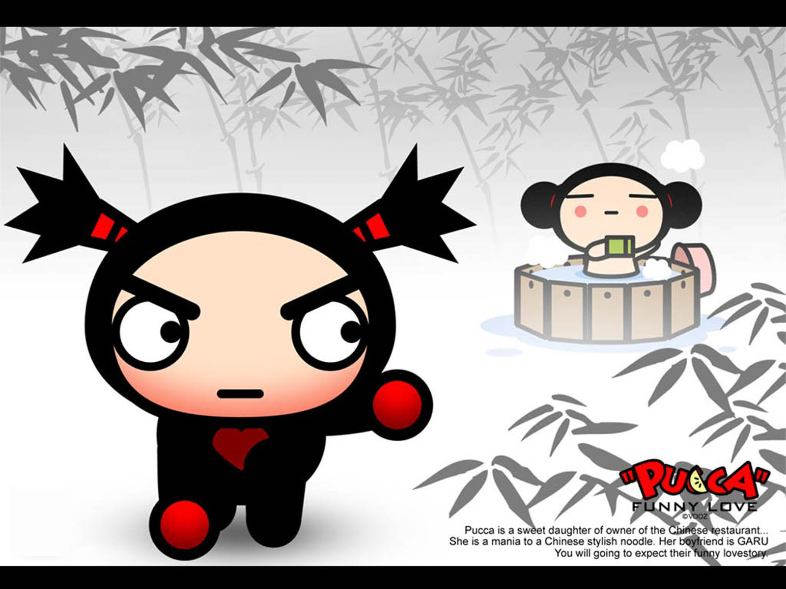 Wallpapers Pucca Wallpapers - Garu Of Pucca Stickers , HD Wallpaper & Backgrounds
