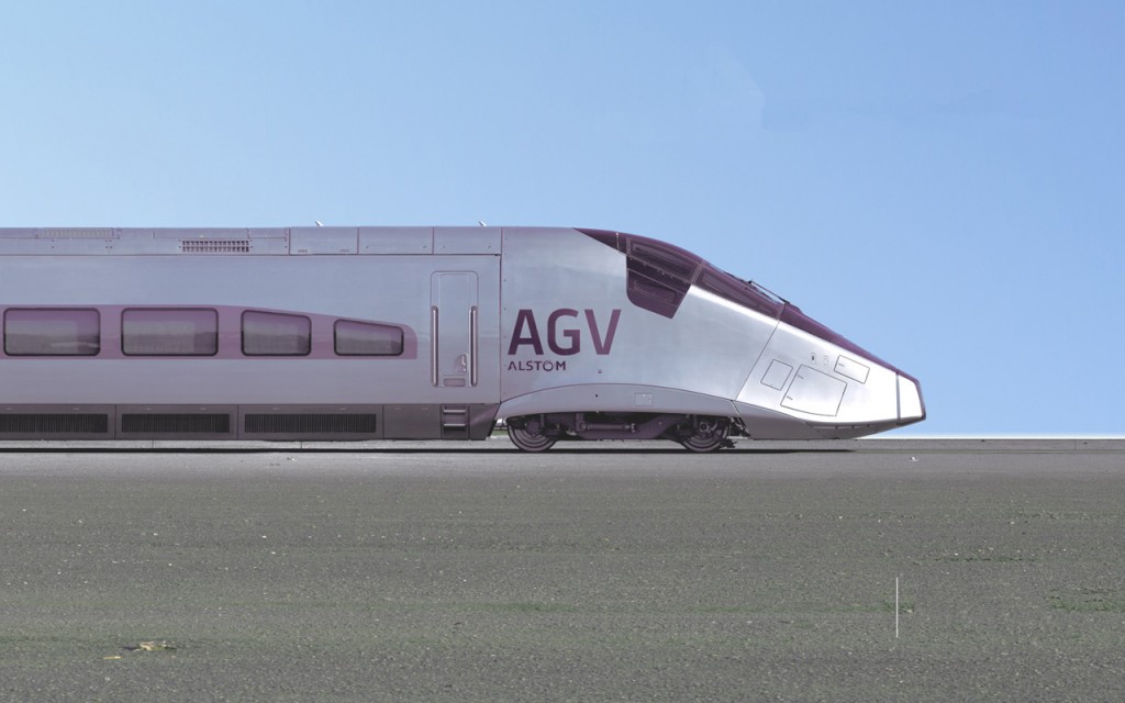 Alstom High Speed Train Wallpaper - Agv Train , HD Wallpaper & Backgrounds