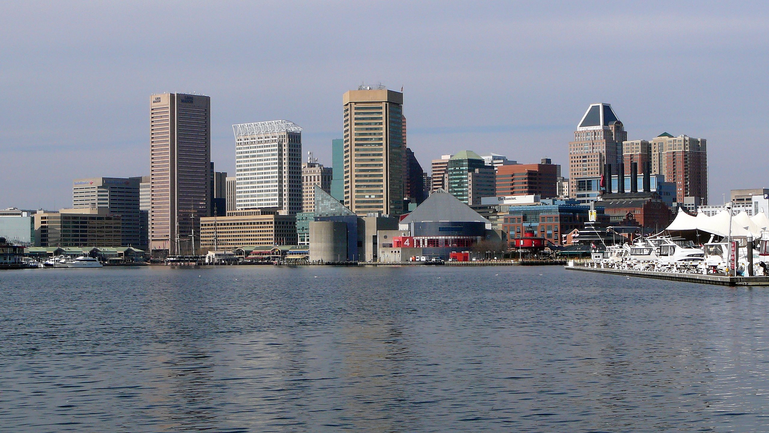 Baltimore Hd Pictures - Baltimore Downtown , HD Wallpaper & Backgrounds