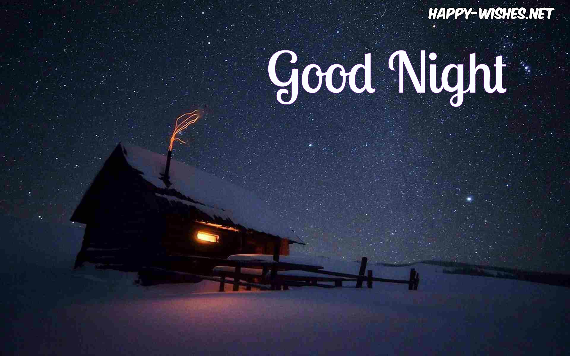 Best Good Night Wallpaper - Good Night In Winter Season , HD Wallpaper & Backgrounds