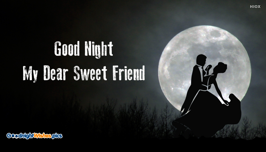 Good Night Images For Whatsapp - Dear Friend Good Night , HD Wallpaper & Backgrounds