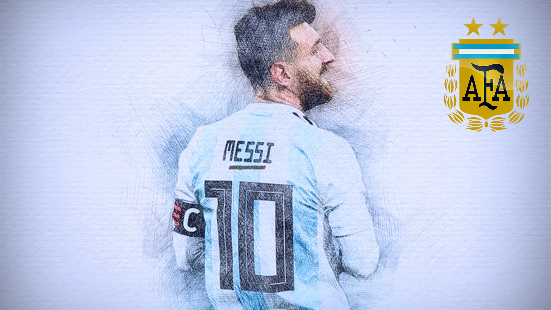 Best Messi Argentina Wallpaper With Image Resolution - Messi Desktop Wallpaper 2019 , HD Wallpaper & Backgrounds