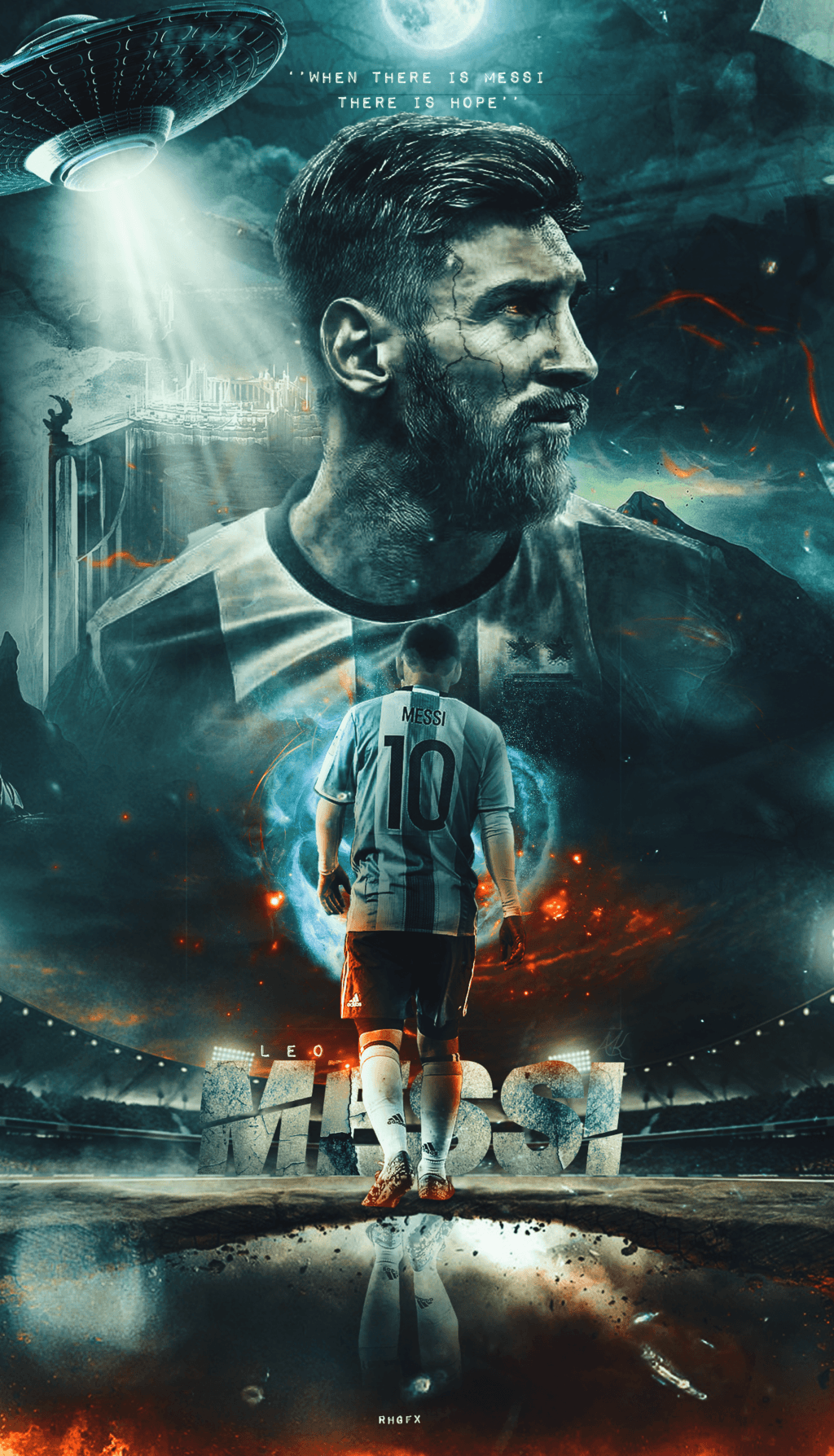 Lionel Messi Argentina Wallpaper 2018 , HD Wallpaper & Backgrounds