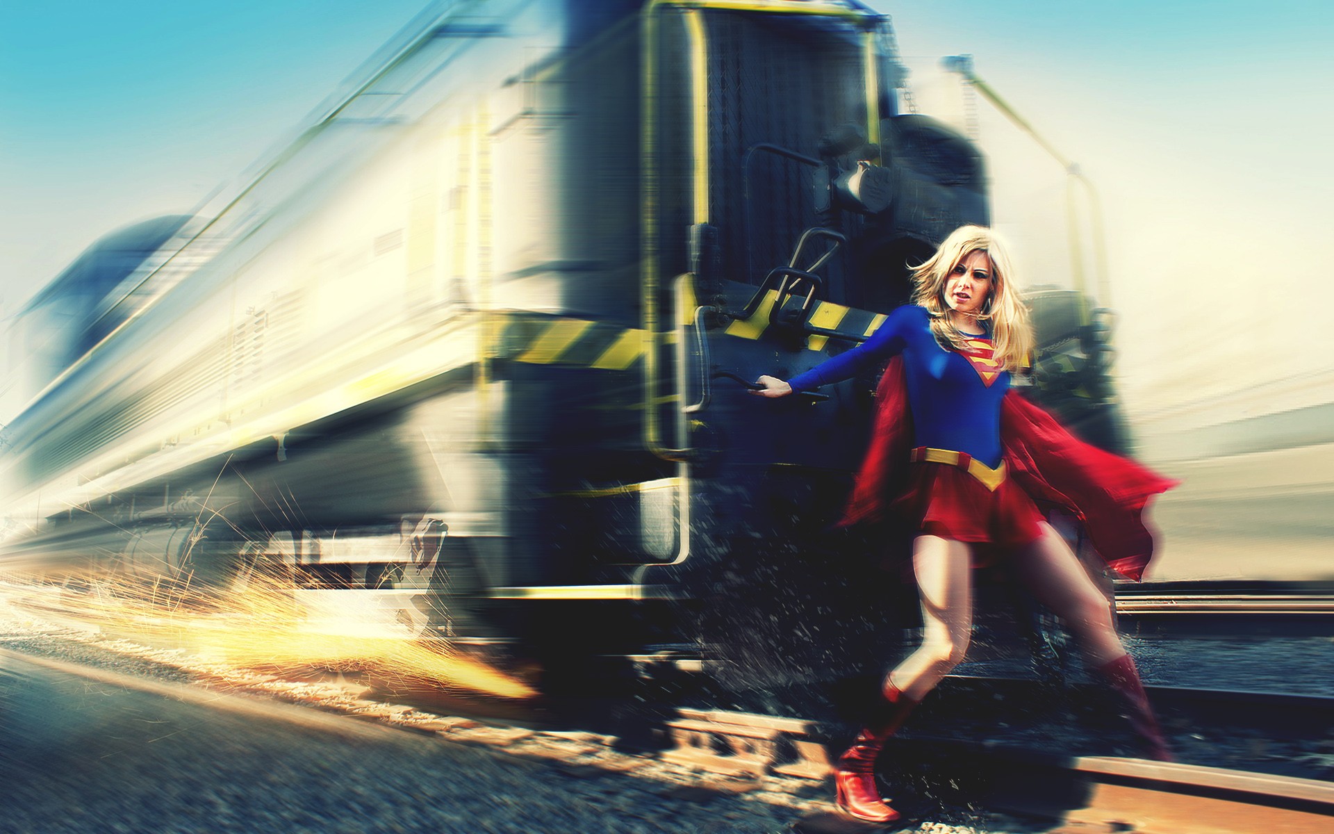 High Resolution Supergirl Cosplay , HD Wallpaper & Backgrounds