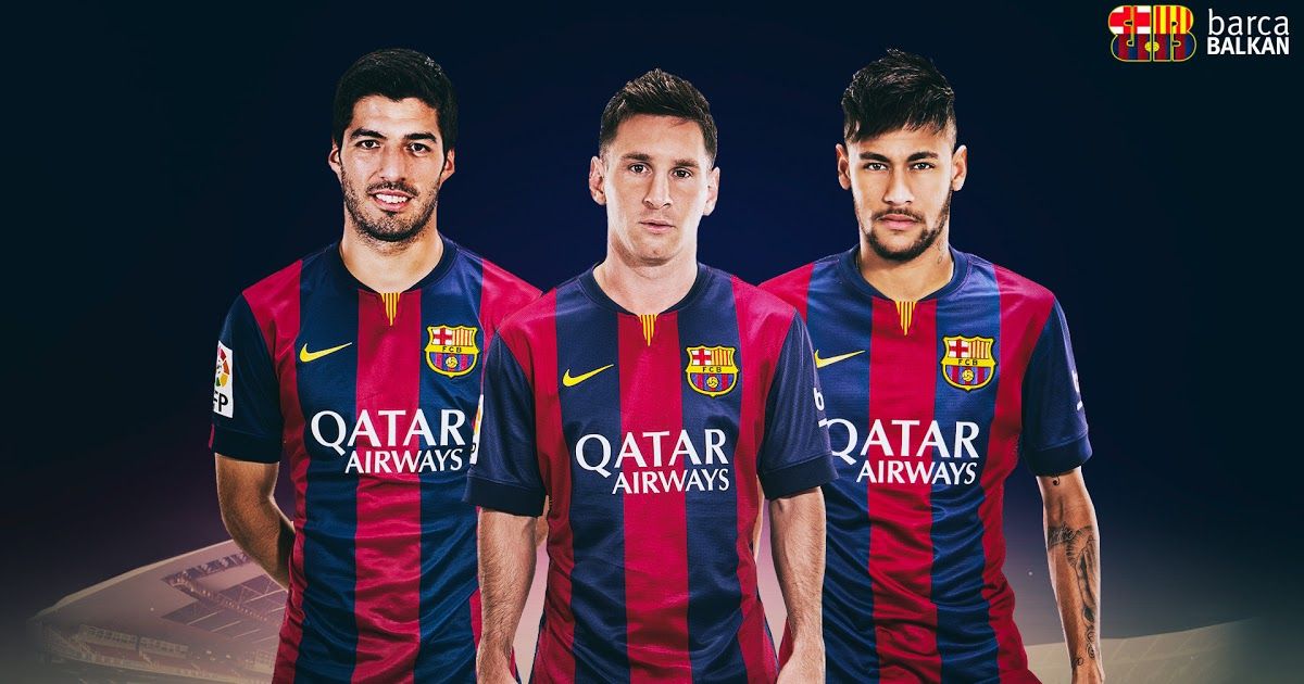 Barcelona Messi Suarez Neymar , HD Wallpaper & Backgrounds