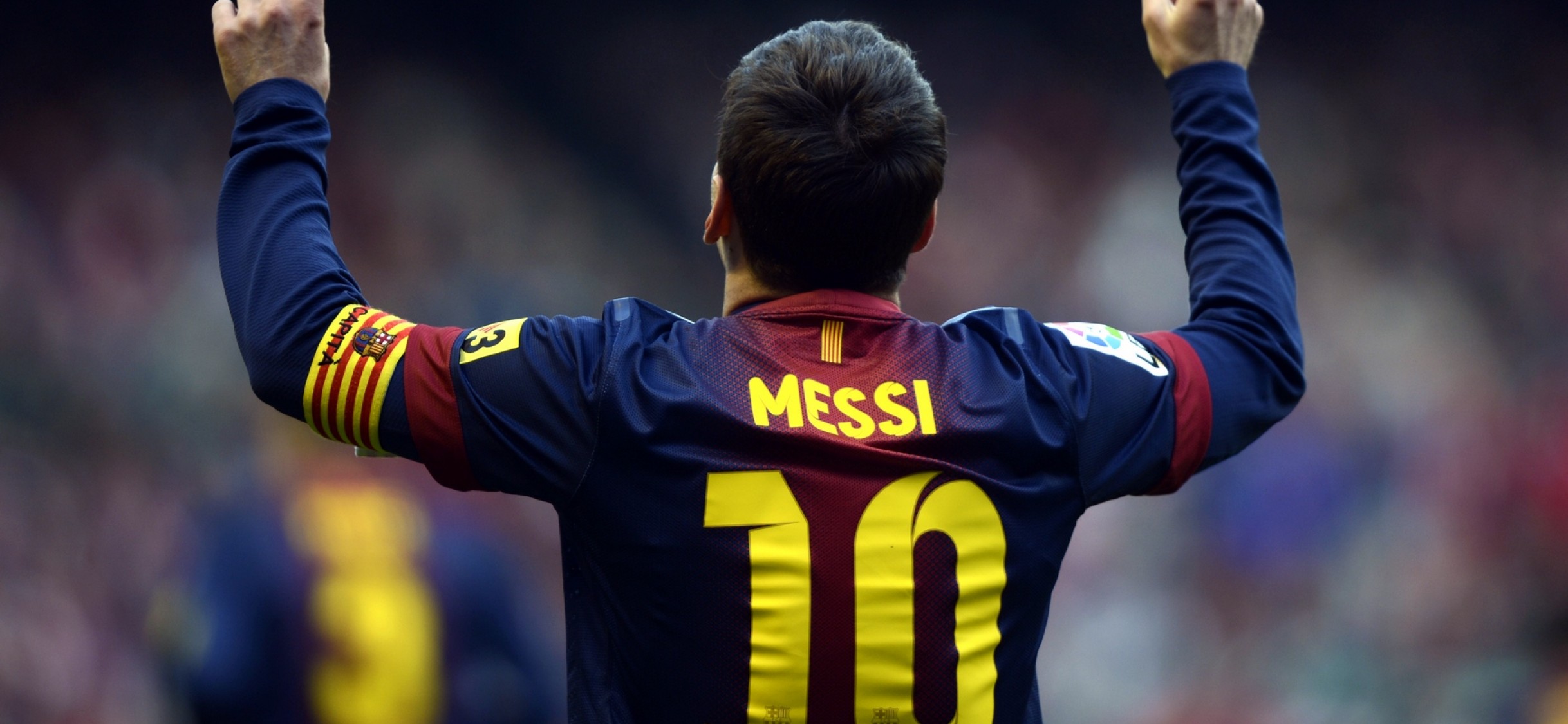 Captain Lionel Messi Barca , HD Wallpaper & Backgrounds