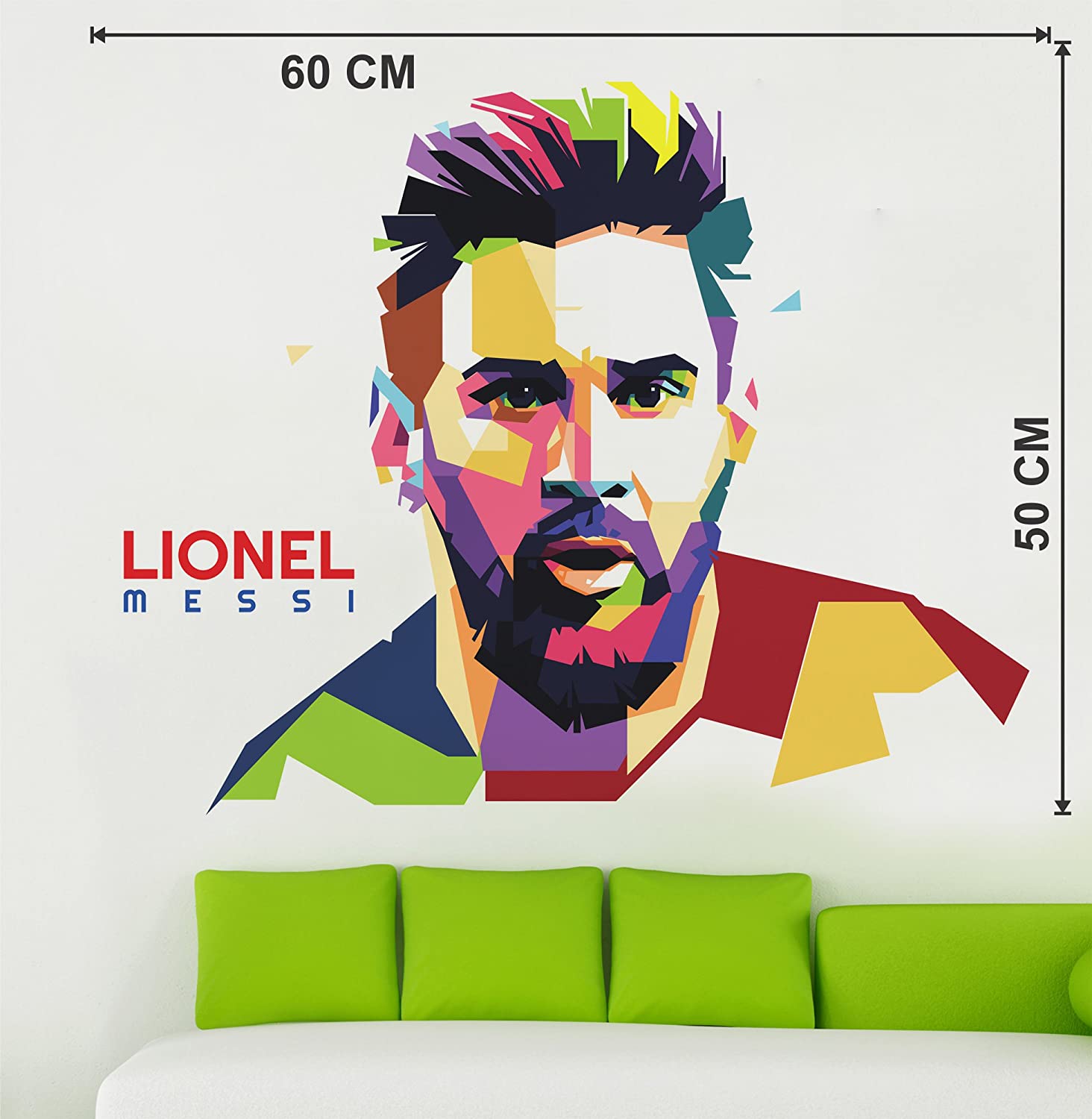 Messi Multicolor , HD Wallpaper & Backgrounds