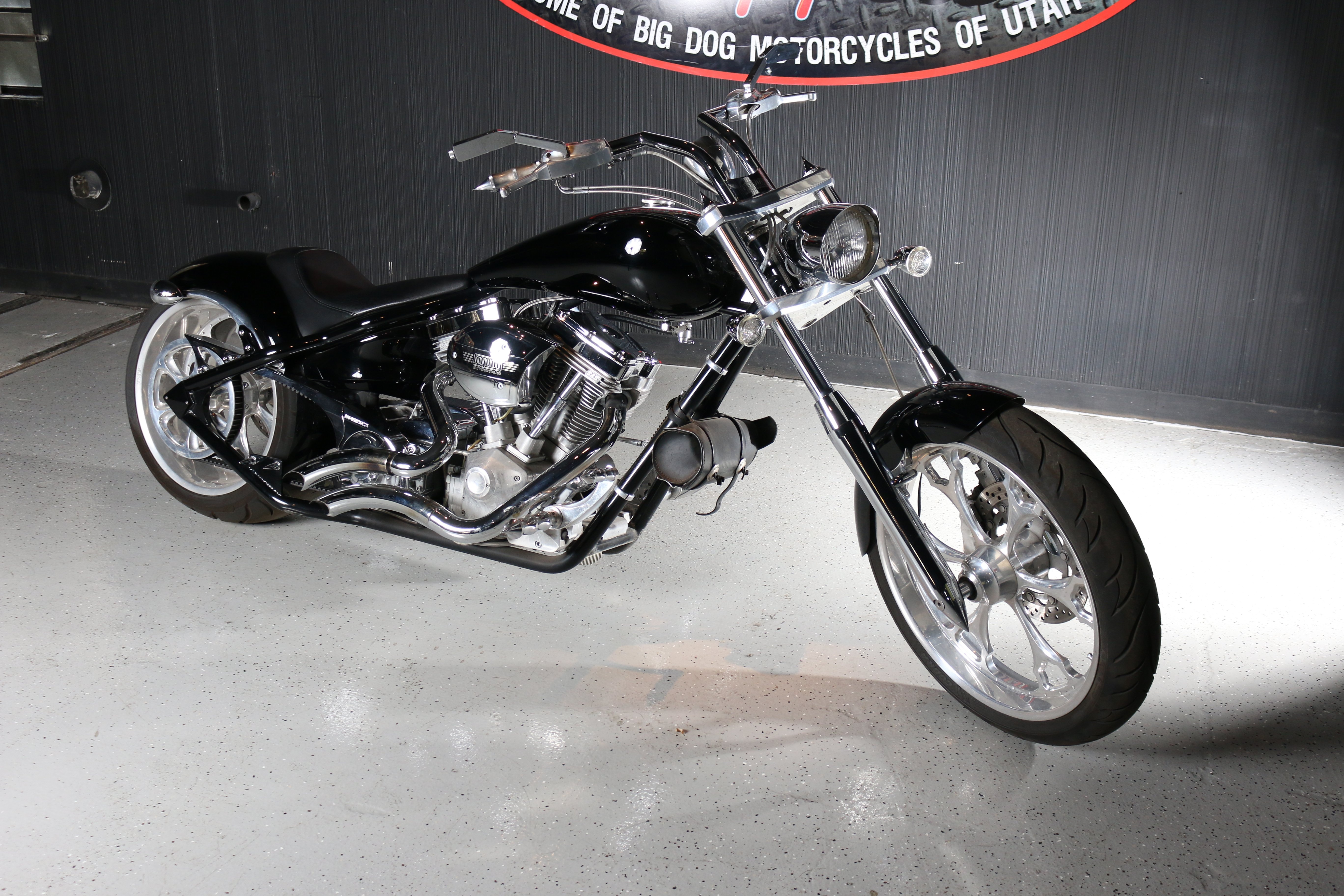 Big Dog Pitbull Custom Chopper Bike Motorbike Hot Rod - Big Dog Custom Chopper , HD Wallpaper & Backgrounds