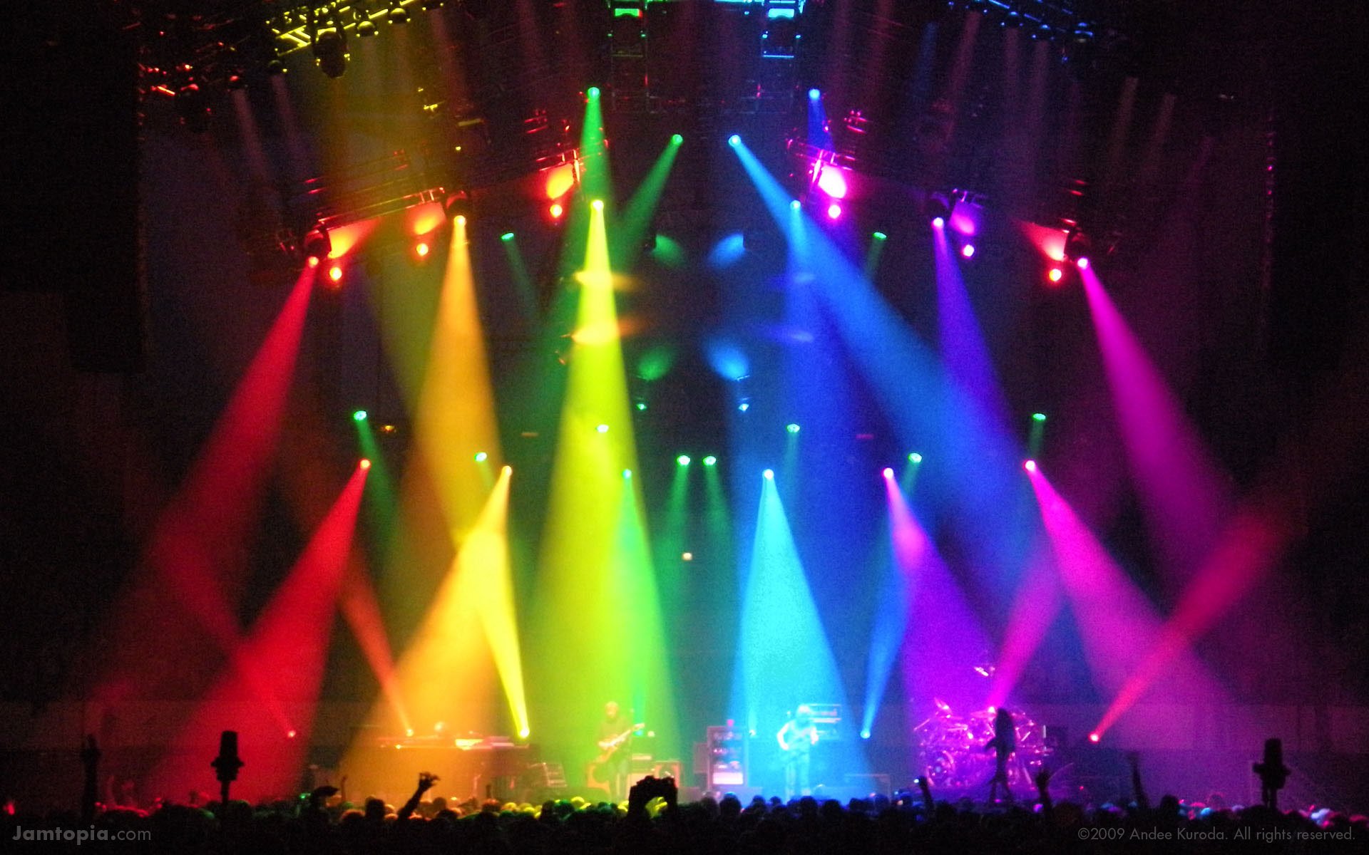 Stage Lighting Rainbow - Rainbow Concert Lights , HD Wallpaper & Backgrounds