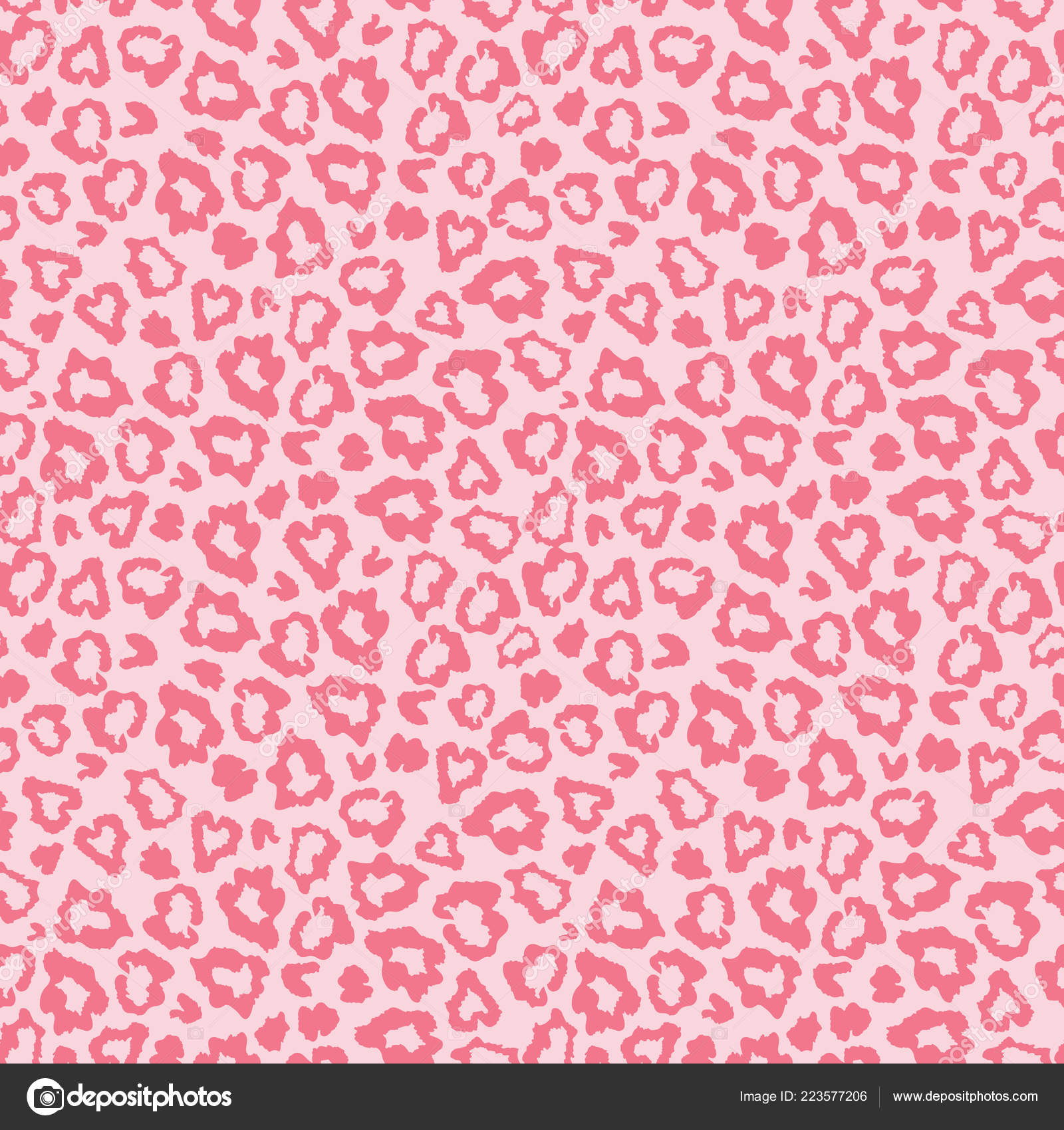 Pink Leopard Skin Fur Print Pattern - Pink Leopard Print Vector , HD Wallpaper & Backgrounds