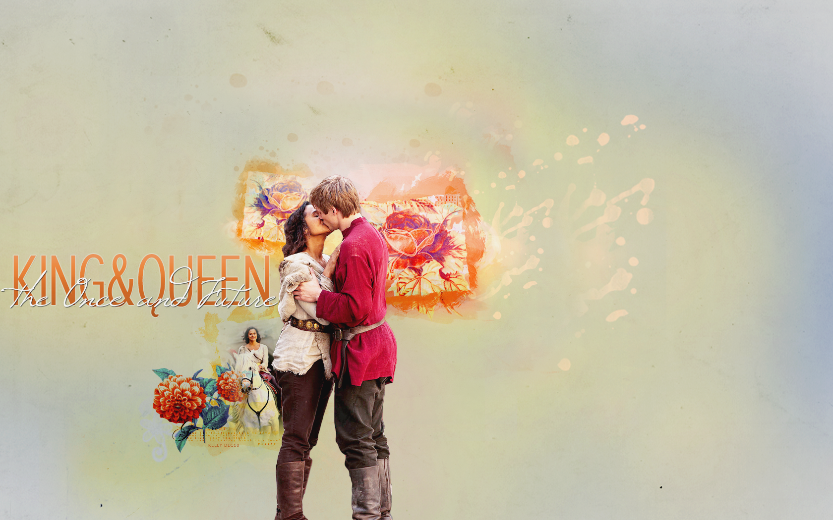 Arwen, King And Queen - King And Queen In Love , HD Wallpaper & Backgrounds