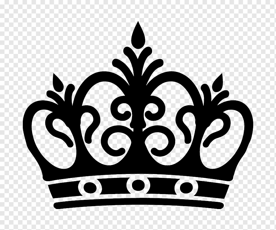 Black Crown Illustration, Crown Of Queen Elizabeth - Queen Crown Vector Png , HD Wallpaper & Backgrounds