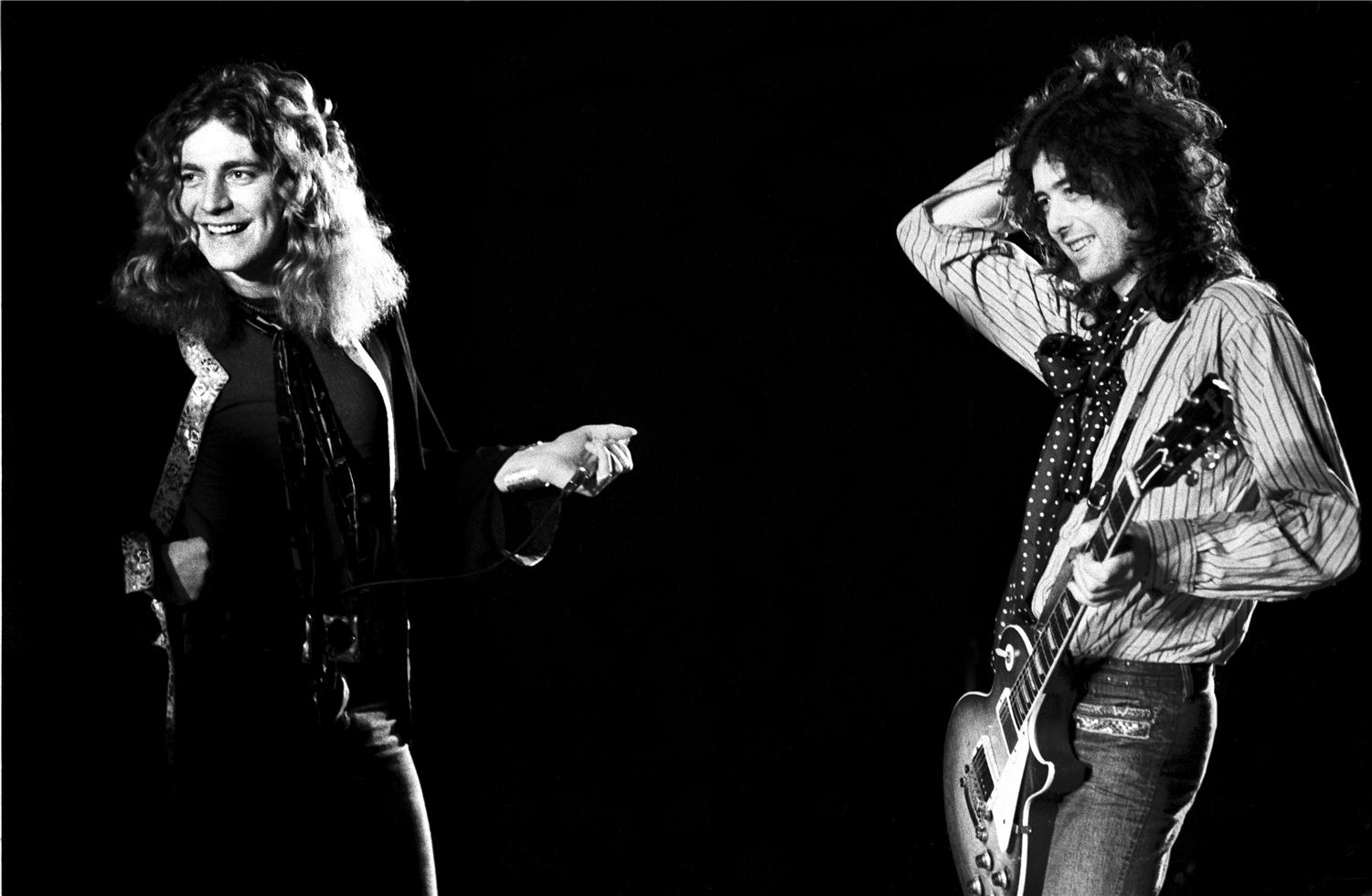 Robert Plant And Jimmy Page, Led Zeppelin, Minneapolis, - Led Zeppelin , HD Wallpaper & Backgrounds