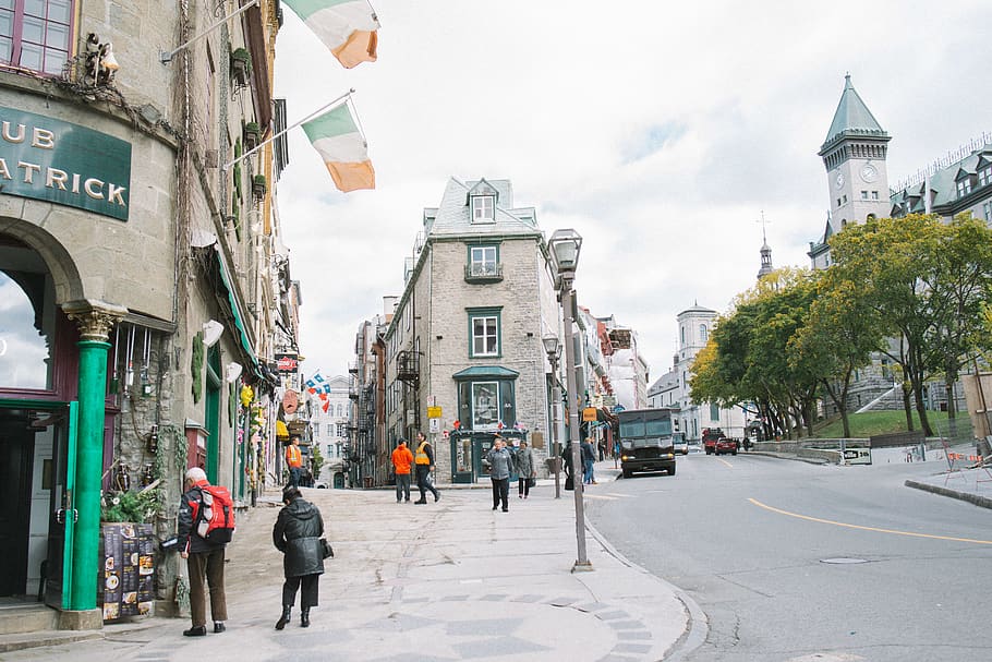 Canada, Quebec City, Old, Historic, Town, Architecture, - Pub St-patrick , HD Wallpaper & Backgrounds
