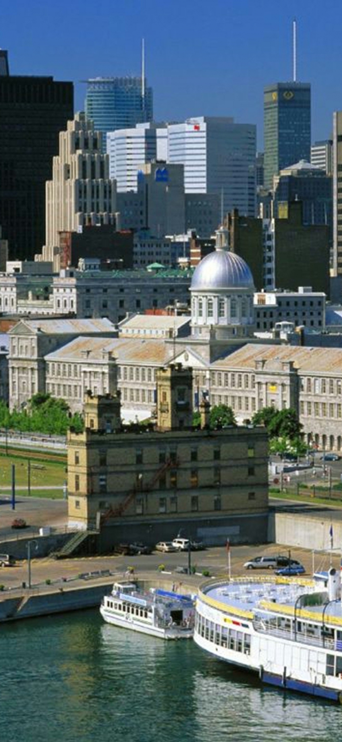 Old Port Of Montreal Quebec Canada City Wallpaper Background , HD Wallpaper & Backgrounds