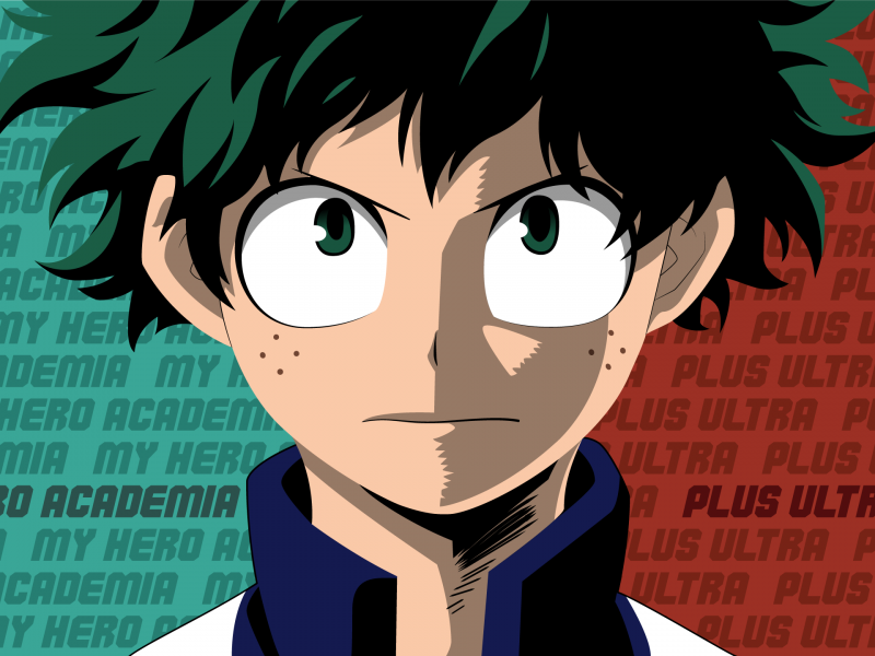 Midoriya Plus Ultra Wallpaper Hd - My Hero Academia Vs Black Clover , HD Wallpaper & Backgrounds