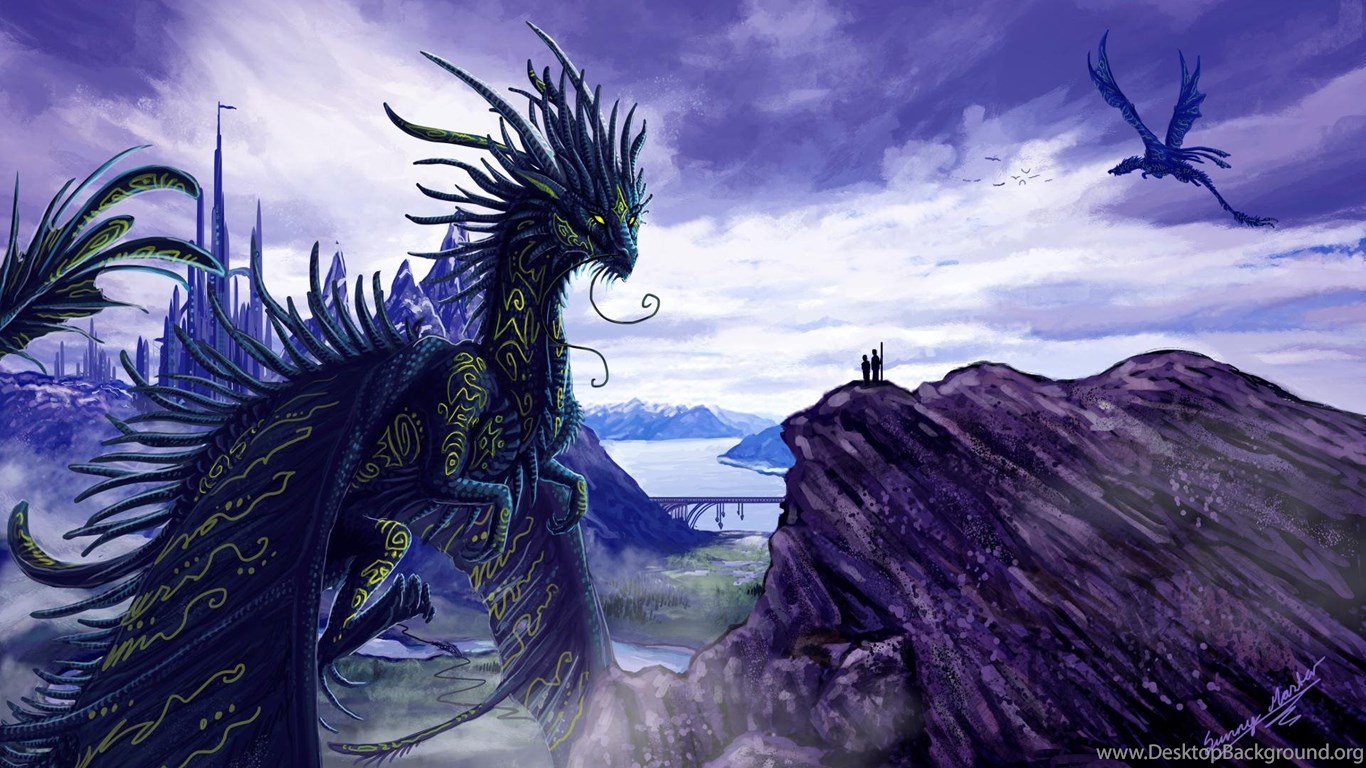 Dragon Wallpapers For Computer , HD Wallpaper & Backgrounds