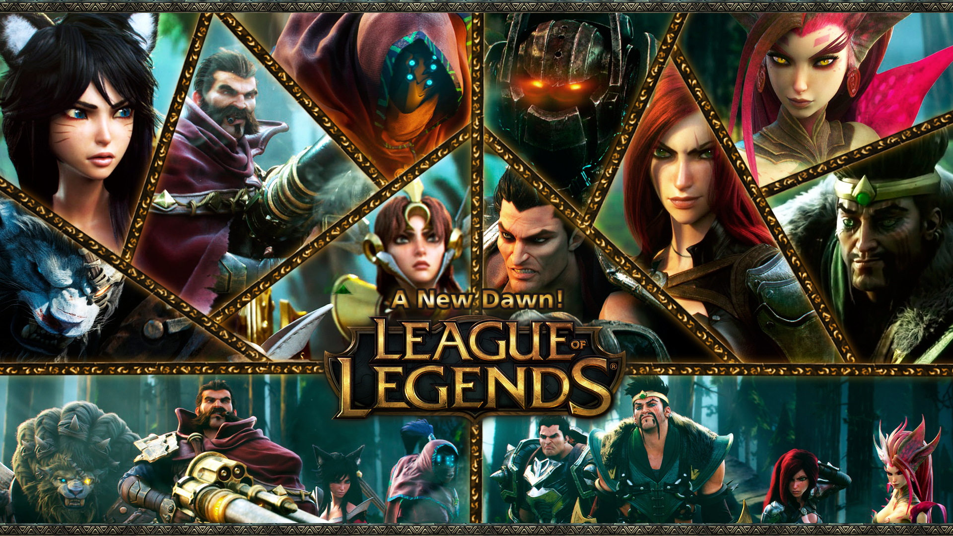 New Dawn League Of Legends , HD Wallpaper & Backgrounds