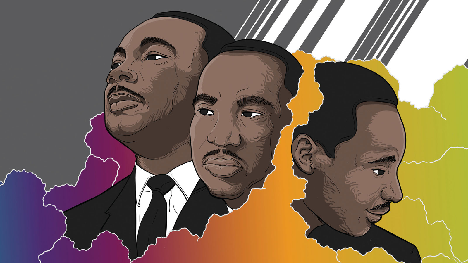 Mlk Celebration - Cartoon Wallpaper Martin Luther King , HD Wallpaper & Backgrounds