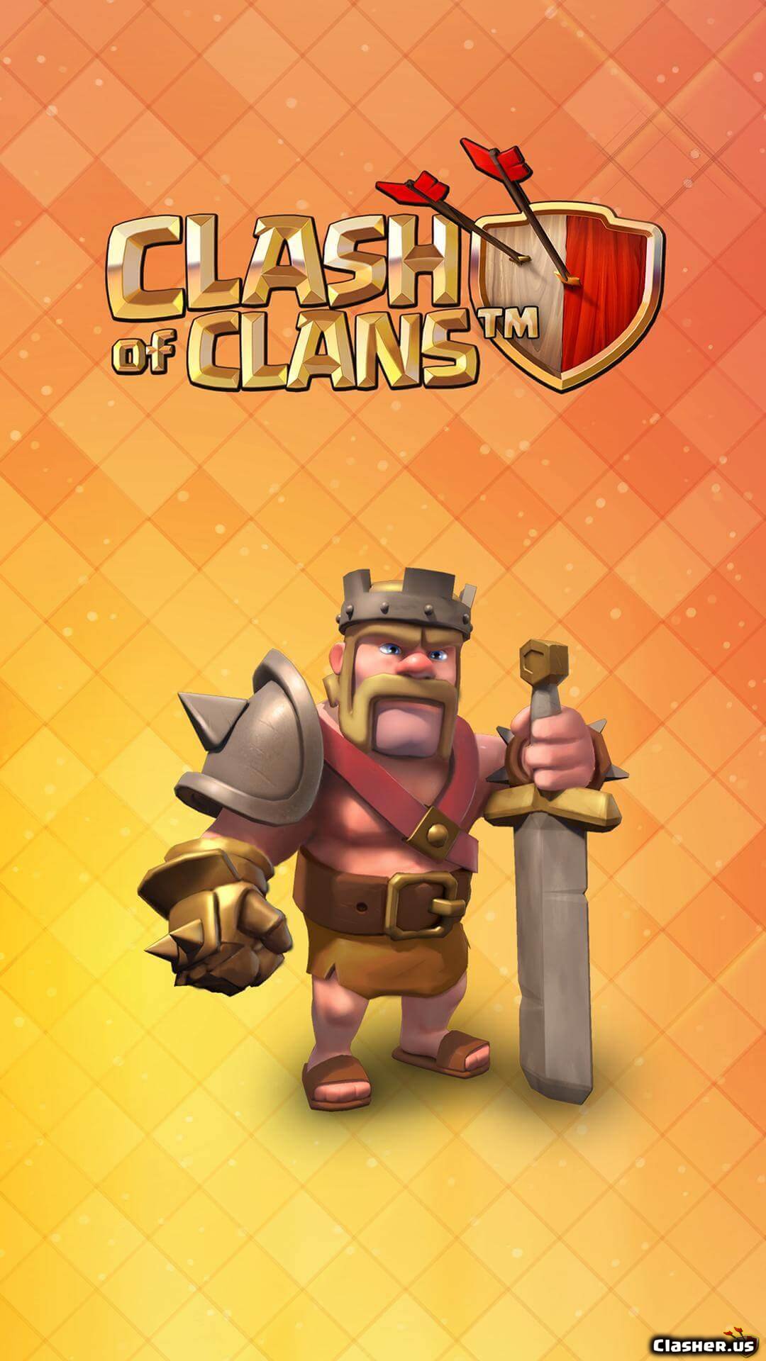 Coc Logo Mobile - Clash Of Clans , HD Wallpaper & Backgrounds