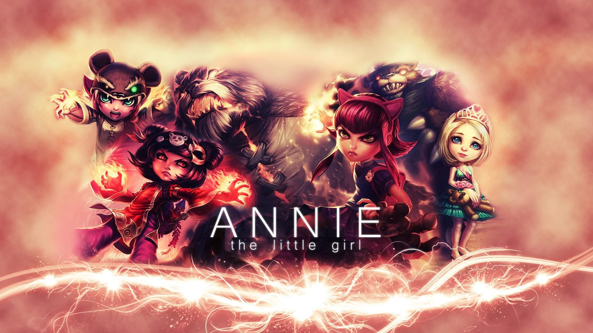 League Of Legends Annie Background Wallpaper - League Of Legends Annie Wallpaper 4k , HD Wallpaper & Backgrounds