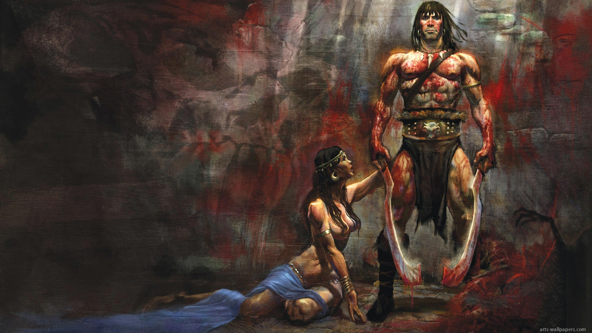 Conan The Barbarian Wallpapers Wallpaper - Conan Barbarian Wallpaper Hd , HD Wallpaper & Backgrounds