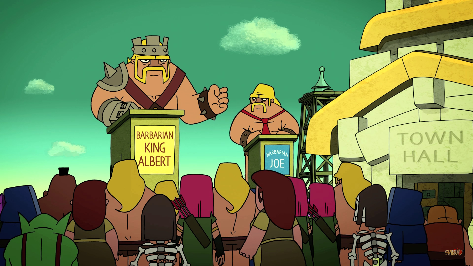 Clash A Rama Barbarian King , HD Wallpaper & Backgrounds