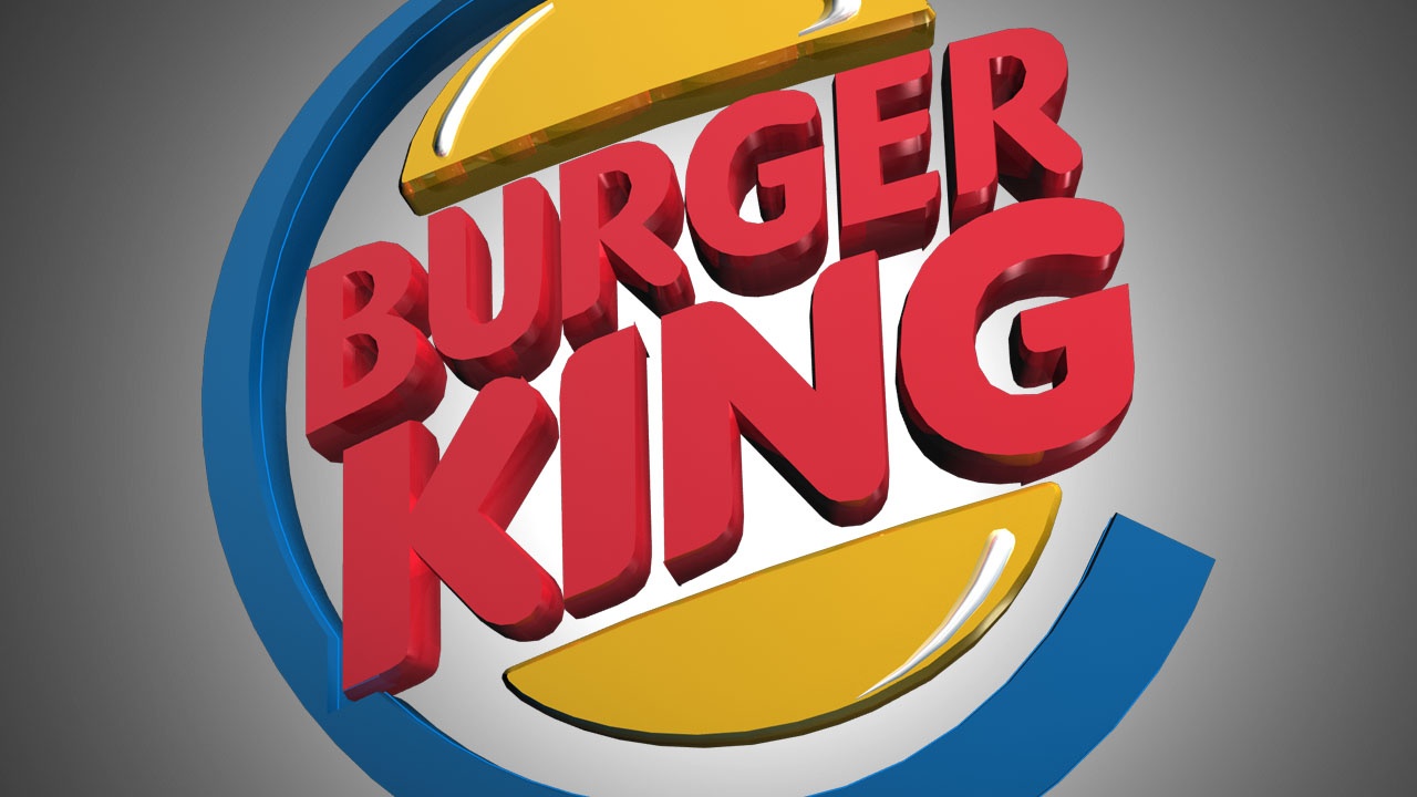 Burger King Logo 3d , HD Wallpaper & Backgrounds
