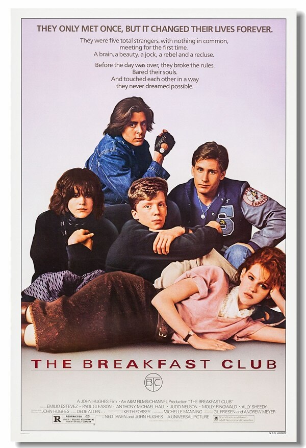 Breakfast Club Movie Poster , HD Wallpaper & Backgrounds