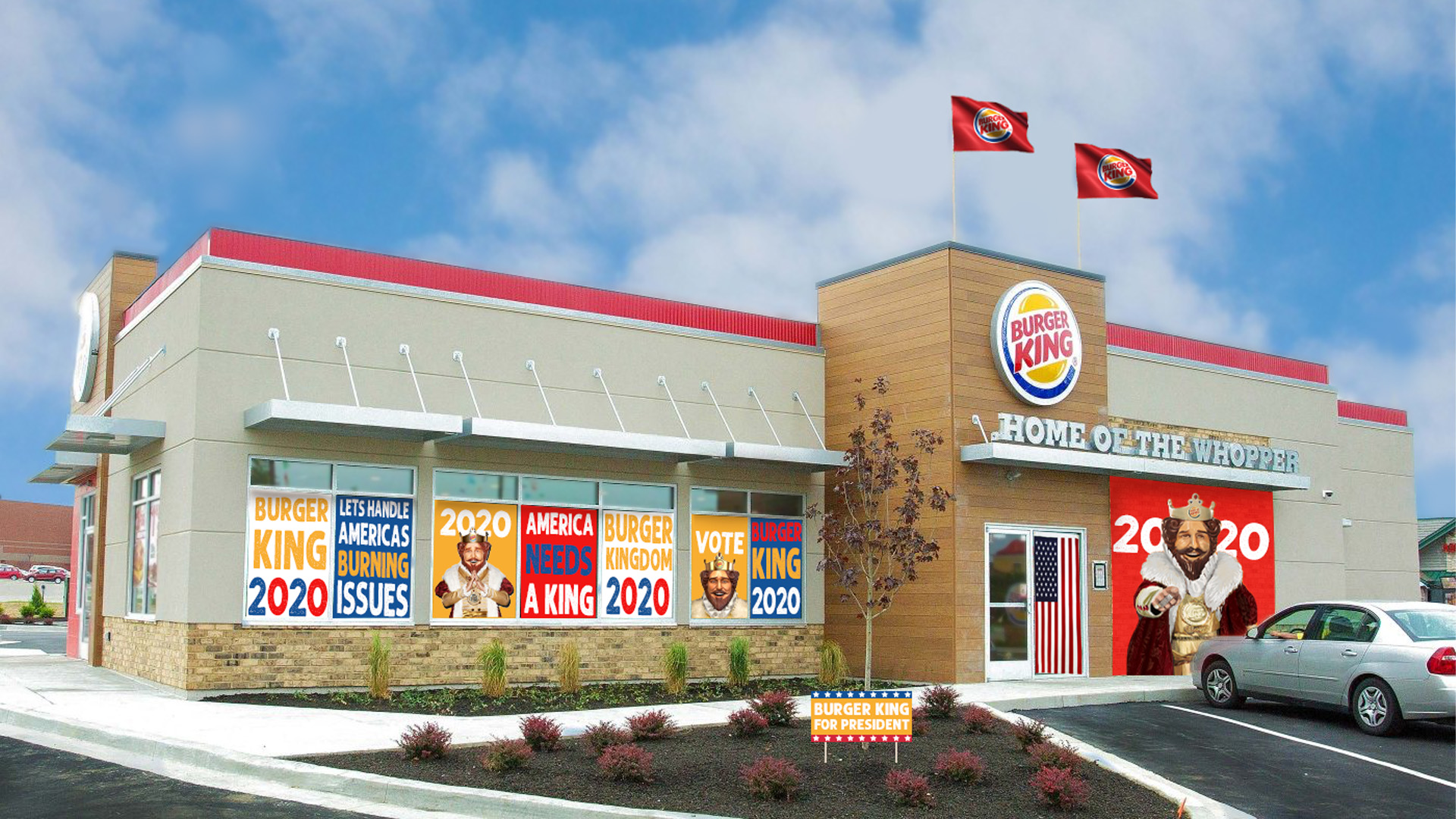 Burger King - Commercial Building , HD Wallpaper & Backgrounds