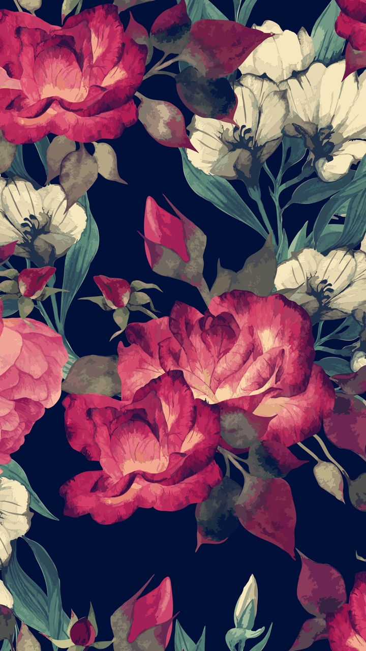 Fond D Ecran Floral Sombre - Don T Ever Stop Praying , HD Wallpaper & Backgrounds