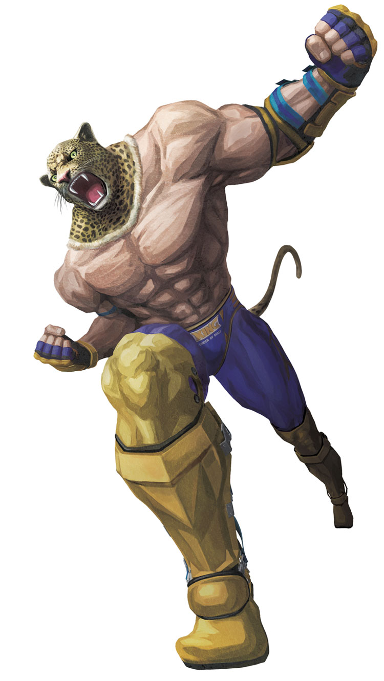 Street Fighter X Tekken Game Art King Character Render - Street Fighter X Tekken King , HD Wallpaper & Backgrounds