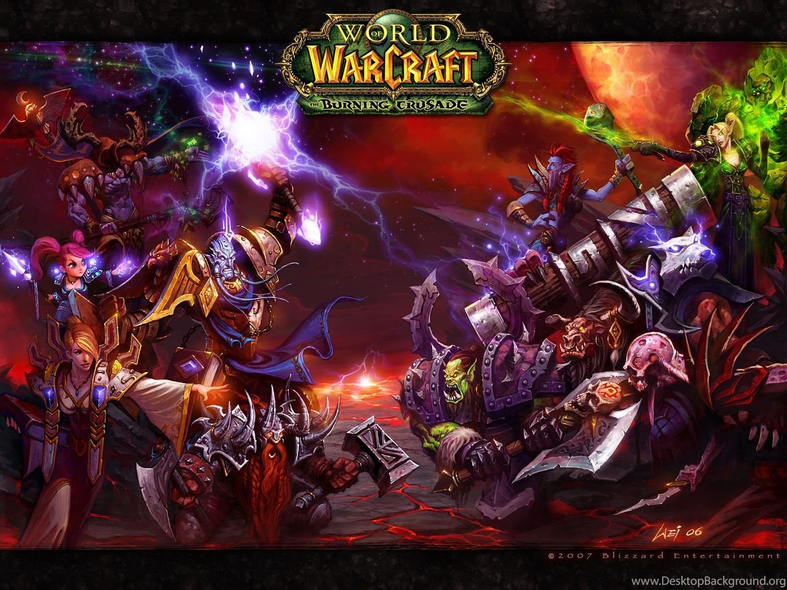World Of Warcraft - Epic World Of Warcraft , HD Wallpaper & Backgrounds