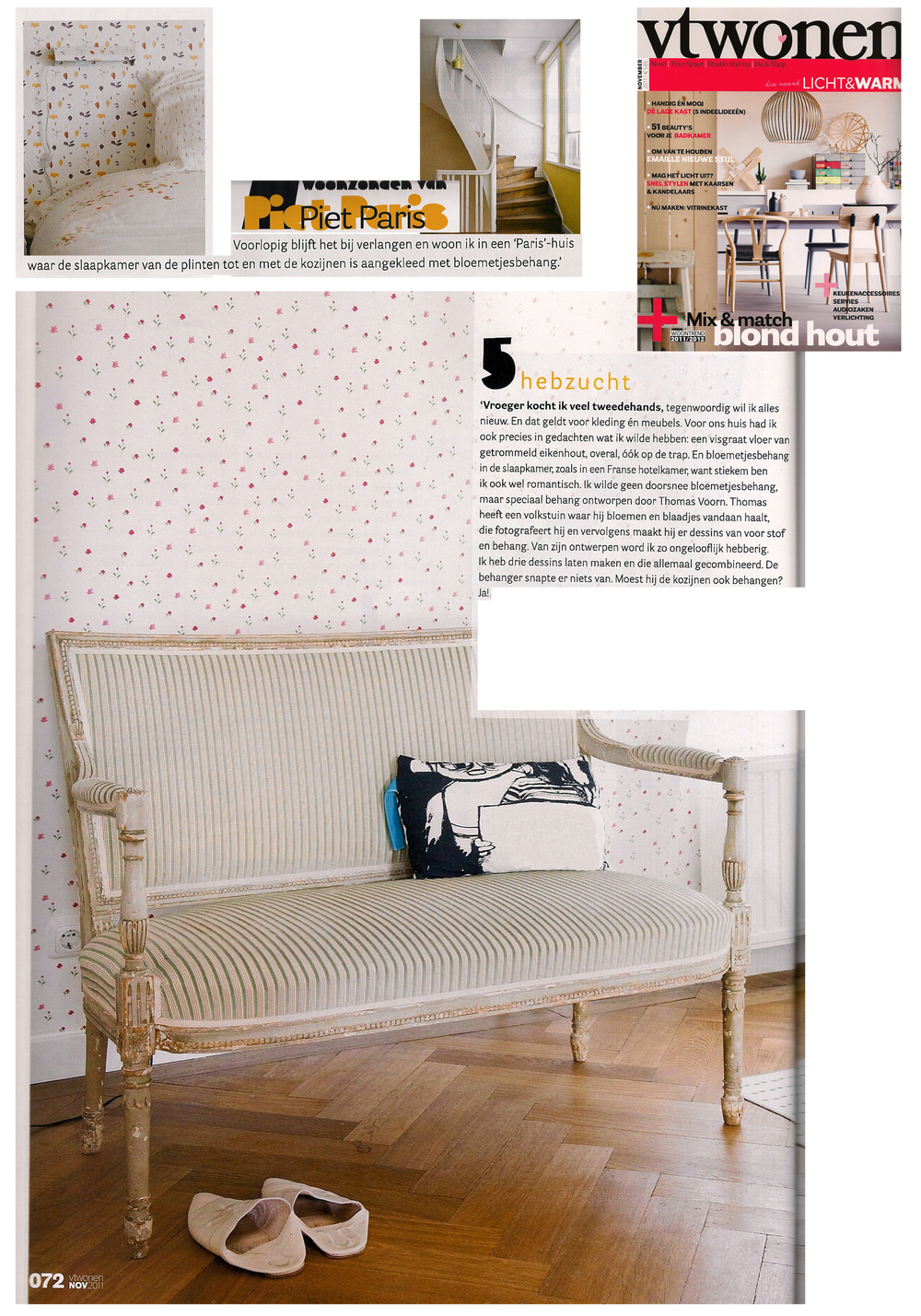 Press Vtwonen Magazine On Thomas Voorn - Interior Design , HD Wallpaper & Backgrounds