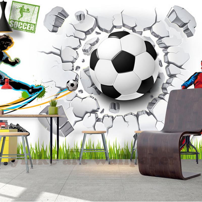 Football Wall Painting , HD Wallpaper & Backgrounds