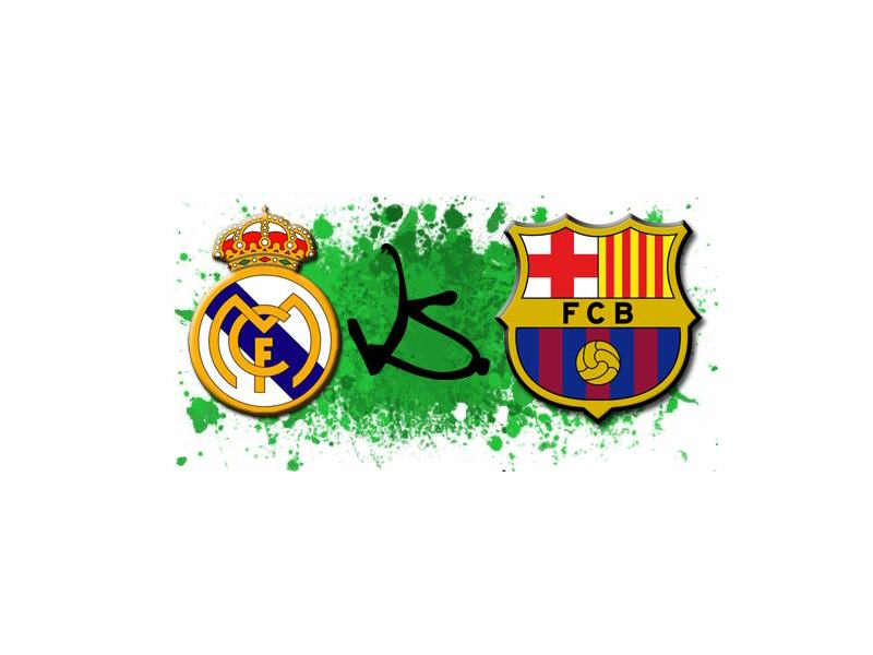 Real Madrid Vs Barcelona Real Madrid Vs Barcelona Wallpaper - Real Madrid Cf Ft Fc Barcelona , HD Wallpaper & Backgrounds