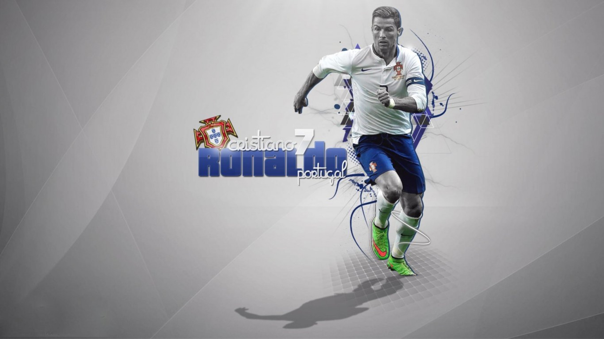Cristiano Ronaldo, Cr7, Football Player, Real Madrid, - Cristiano Ronaldo Messi Design , HD Wallpaper & Backgrounds