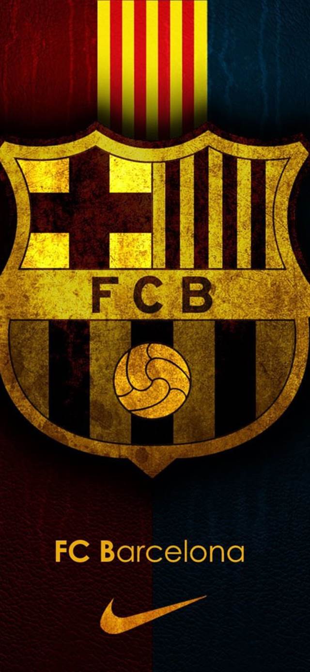 Fc Barcelona Team Logo Background Phone Wallpaper , HD Wallpaper & Backgrounds