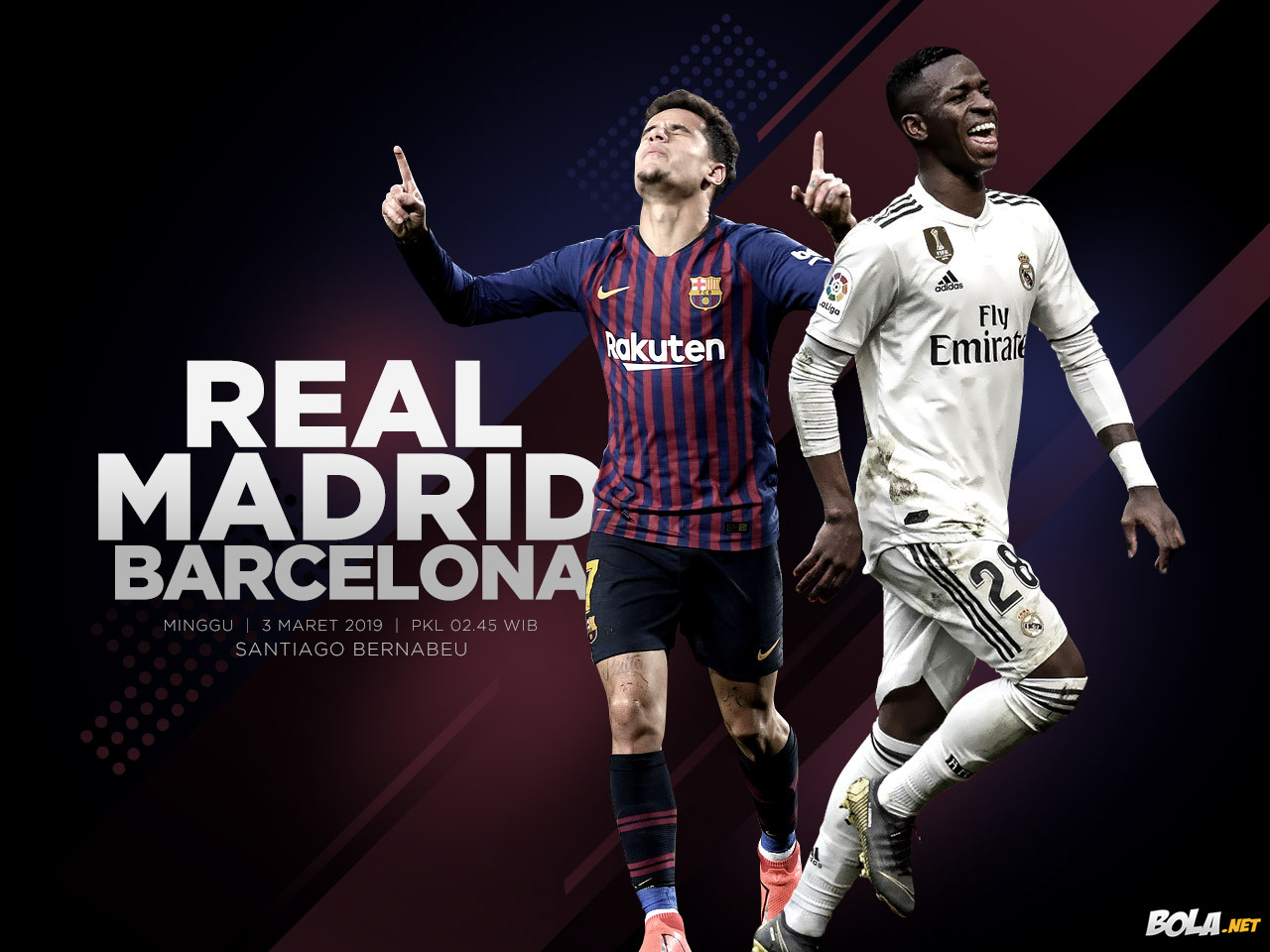 Real Madrid Vs Barcelona - Player , HD Wallpaper & Backgrounds