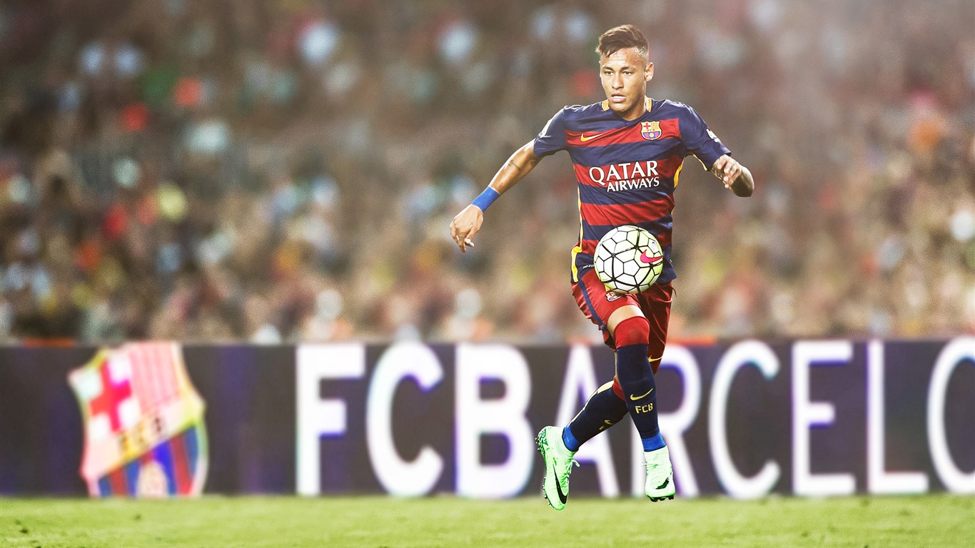 Neymar 2017 Fc Barcelona Poster Wallpaper2017 - Download Wallpaper Neymar Barcelona , HD Wallpaper & Backgrounds